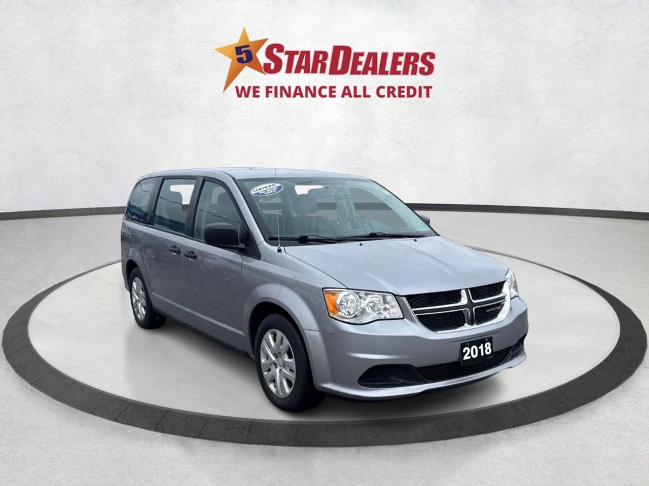 2018 Dodge Grand Caravan 7 PASS CLEAN CERTIFIED WE FINANCE ALL CREDIT! Photo0