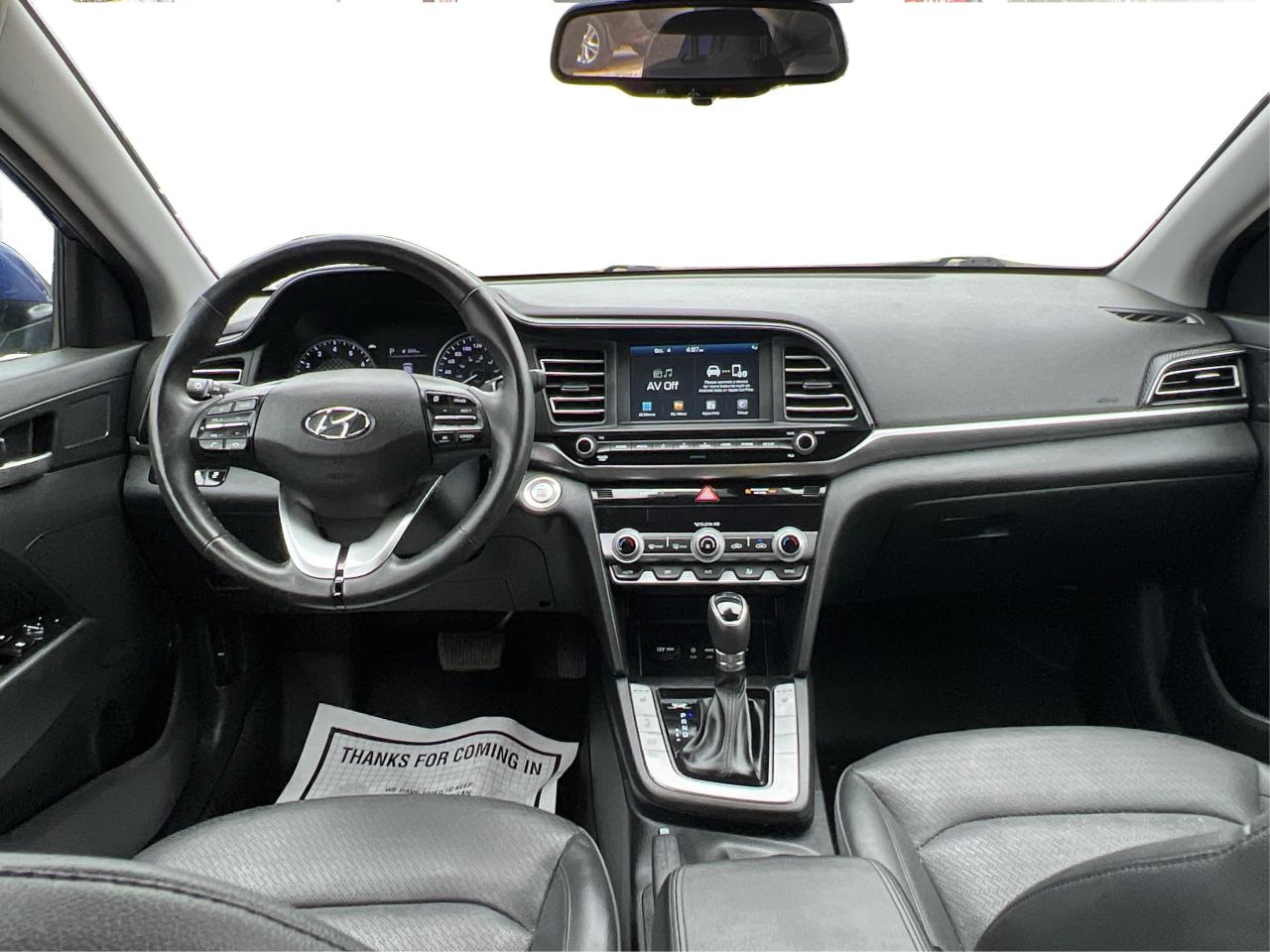 2020 Hyundai Elantra Luxury LEATHER SUNROOF MINT WE FINANCE ALL CREDIT Photo