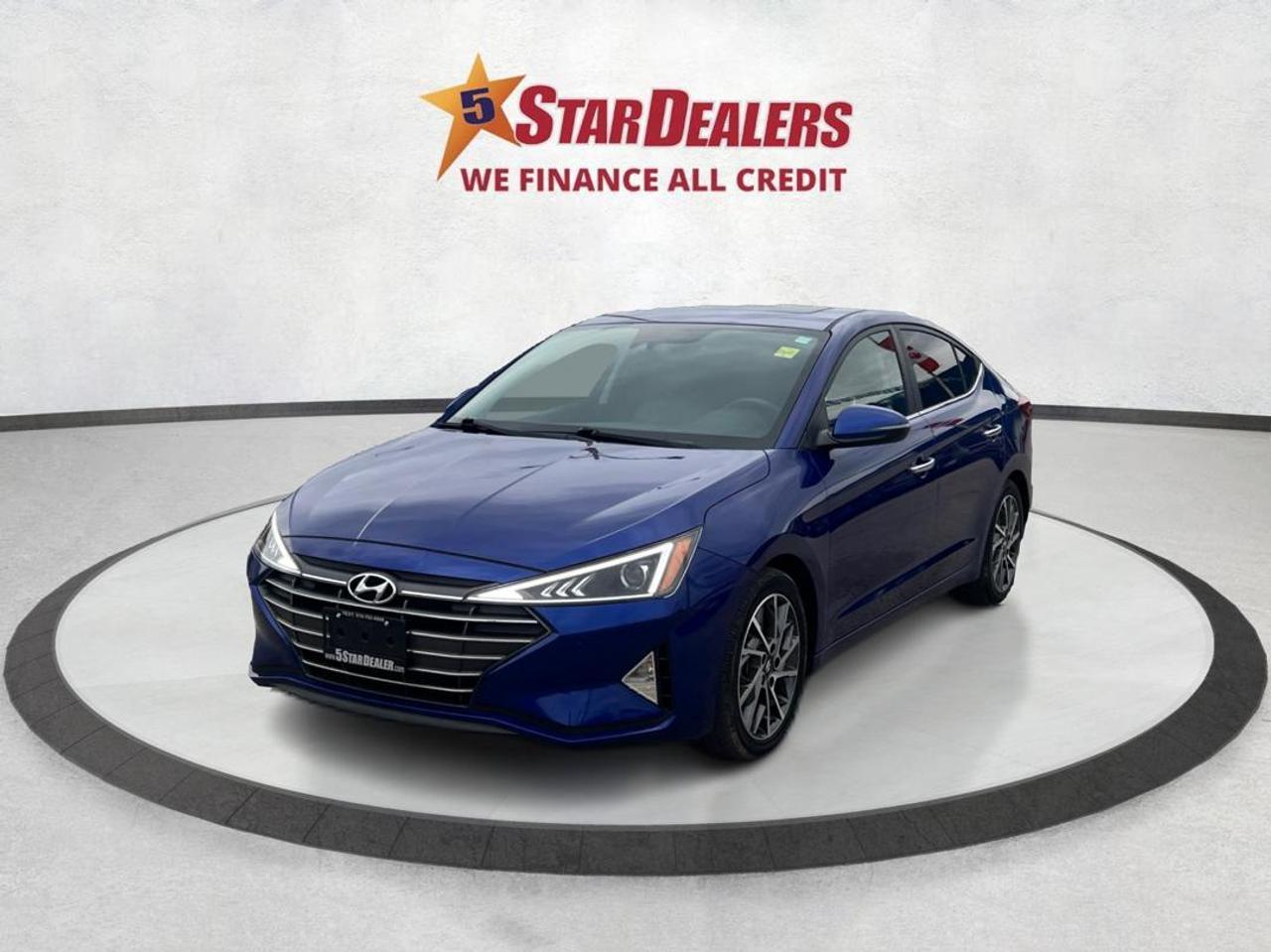 2020 Hyundai Elantra Luxury LEATHER SUNROOF MINT WE FINANCE ALL CREDIT Photo