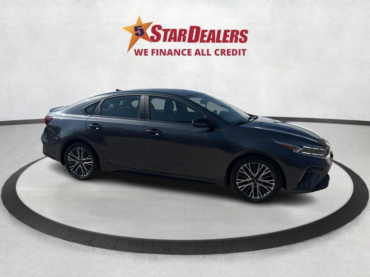 2023 Kia Forte GT 1 OWNER LEATHER ROOF  WE FINANCE ALL CREDIT Photo