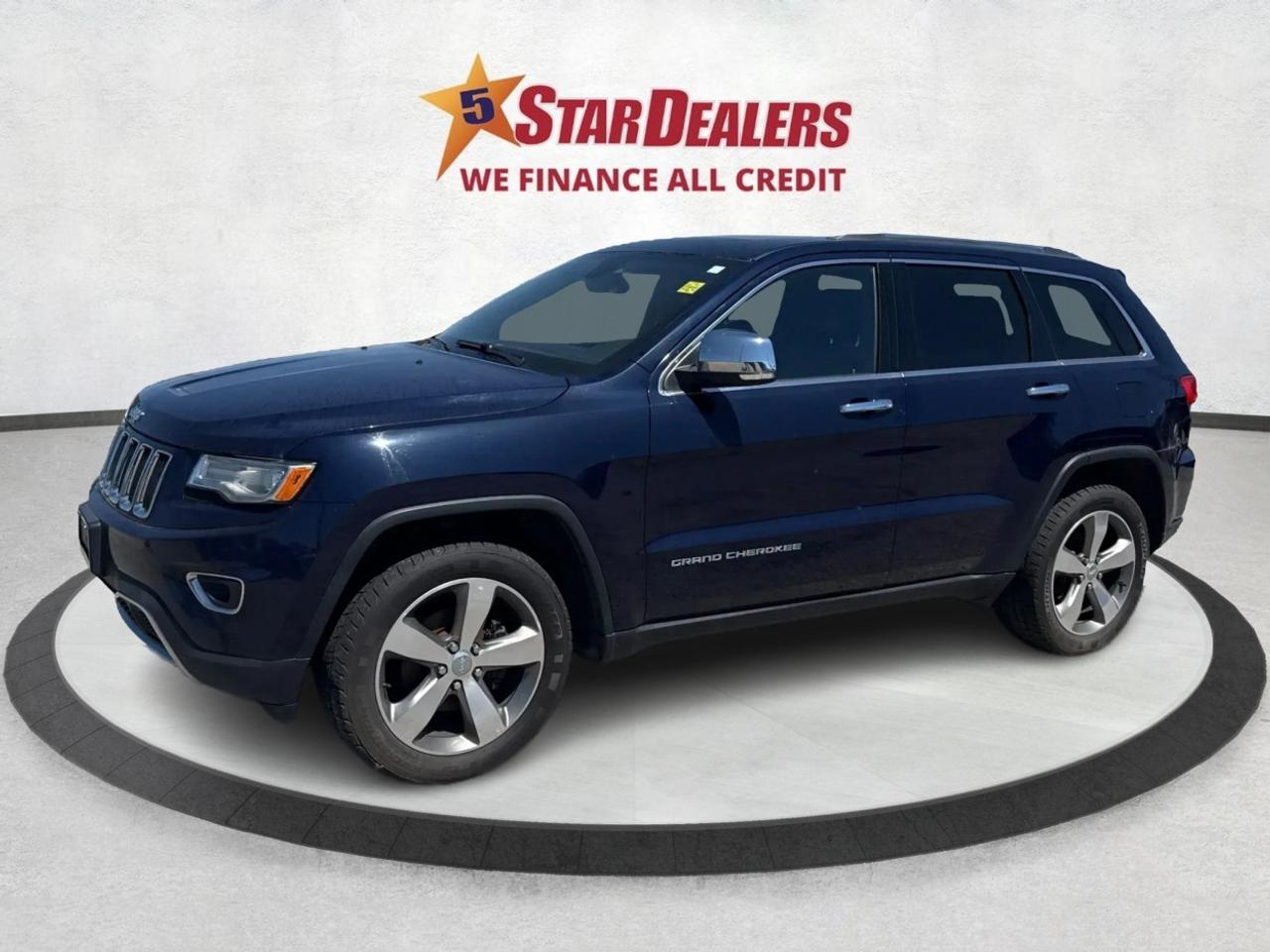 2016 Jeep Grand Cherokee LIMITED CERTIFIED LEATHER PANO ROOF WE FINANCE ALL Photo2