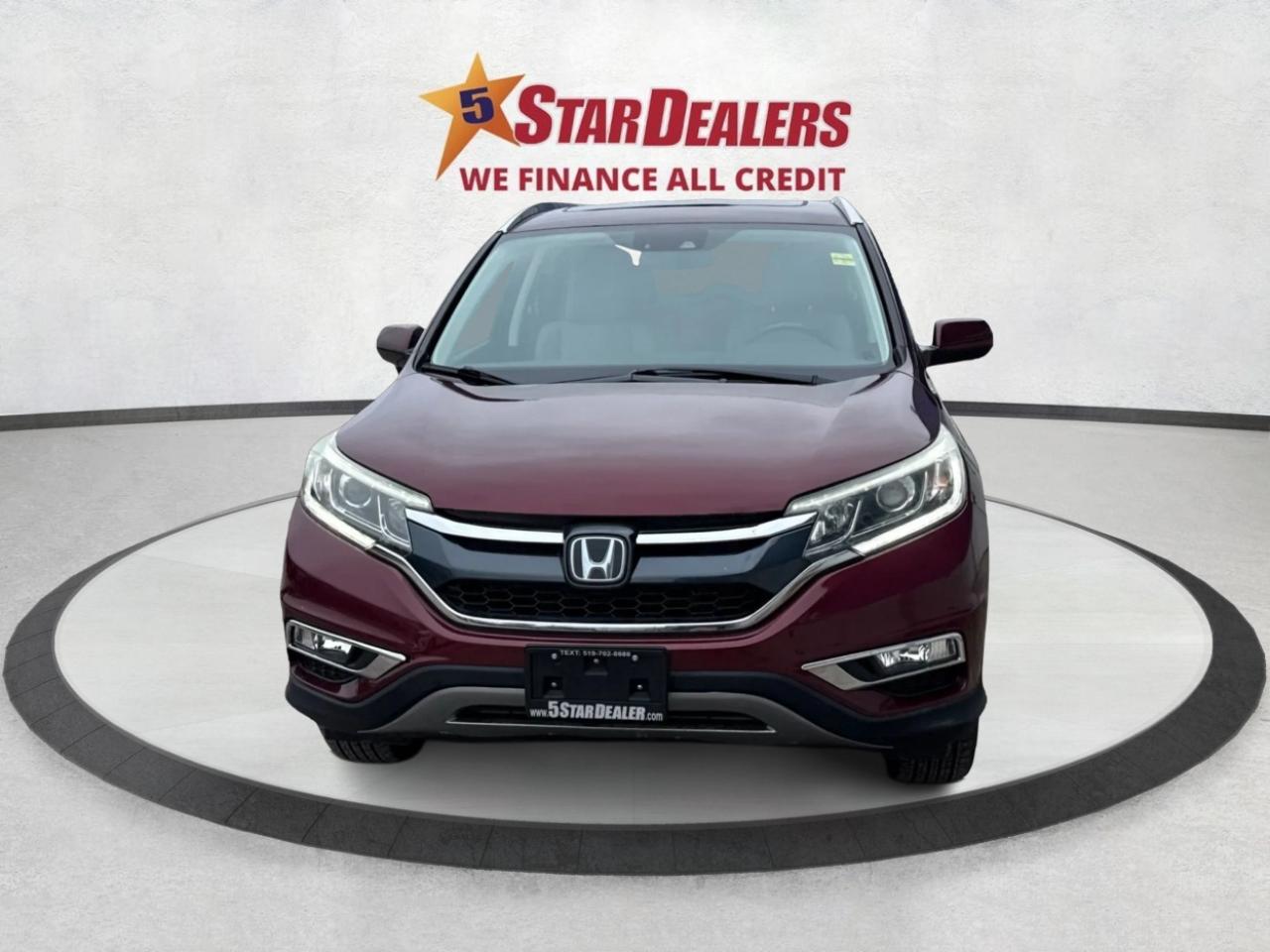2016 Honda CR-V AWD LEATHER SUNROOF LOADED! WE FINANCE ALL CREDIT! Photo