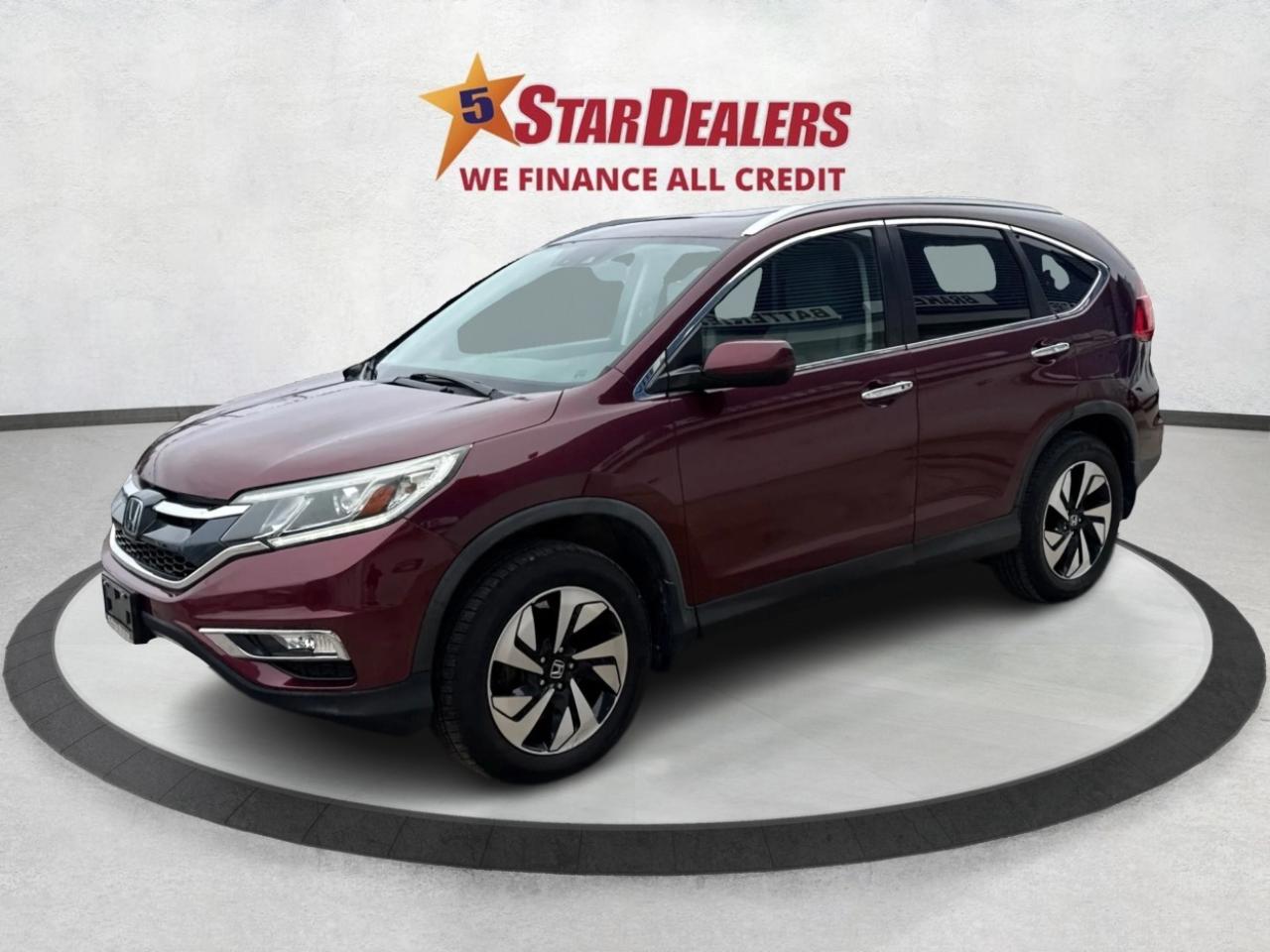 2016 Honda CR-V AWD LEATHER SUNROOF LOADED! WE FINANCE ALL CREDIT! Photo
