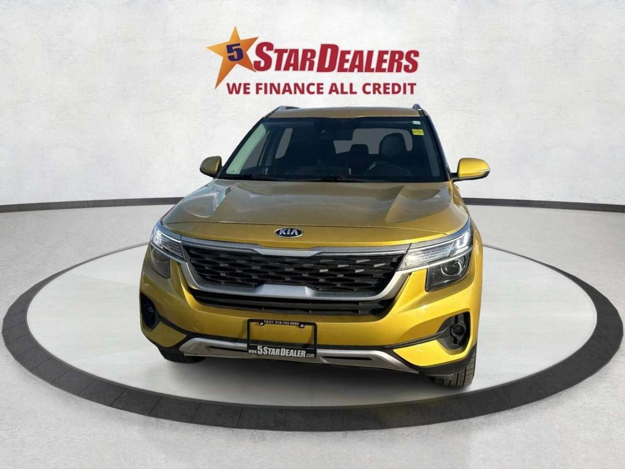 2021 Kia Seltos AWD HEATED SEATS REMOTE START WE FINANCE ALL CREDT Photo5