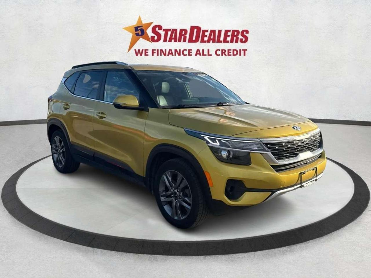 2021 Kia Seltos AWD HEATED SEATS REMOTE START WE FINANCE ALL CREDT Photo0