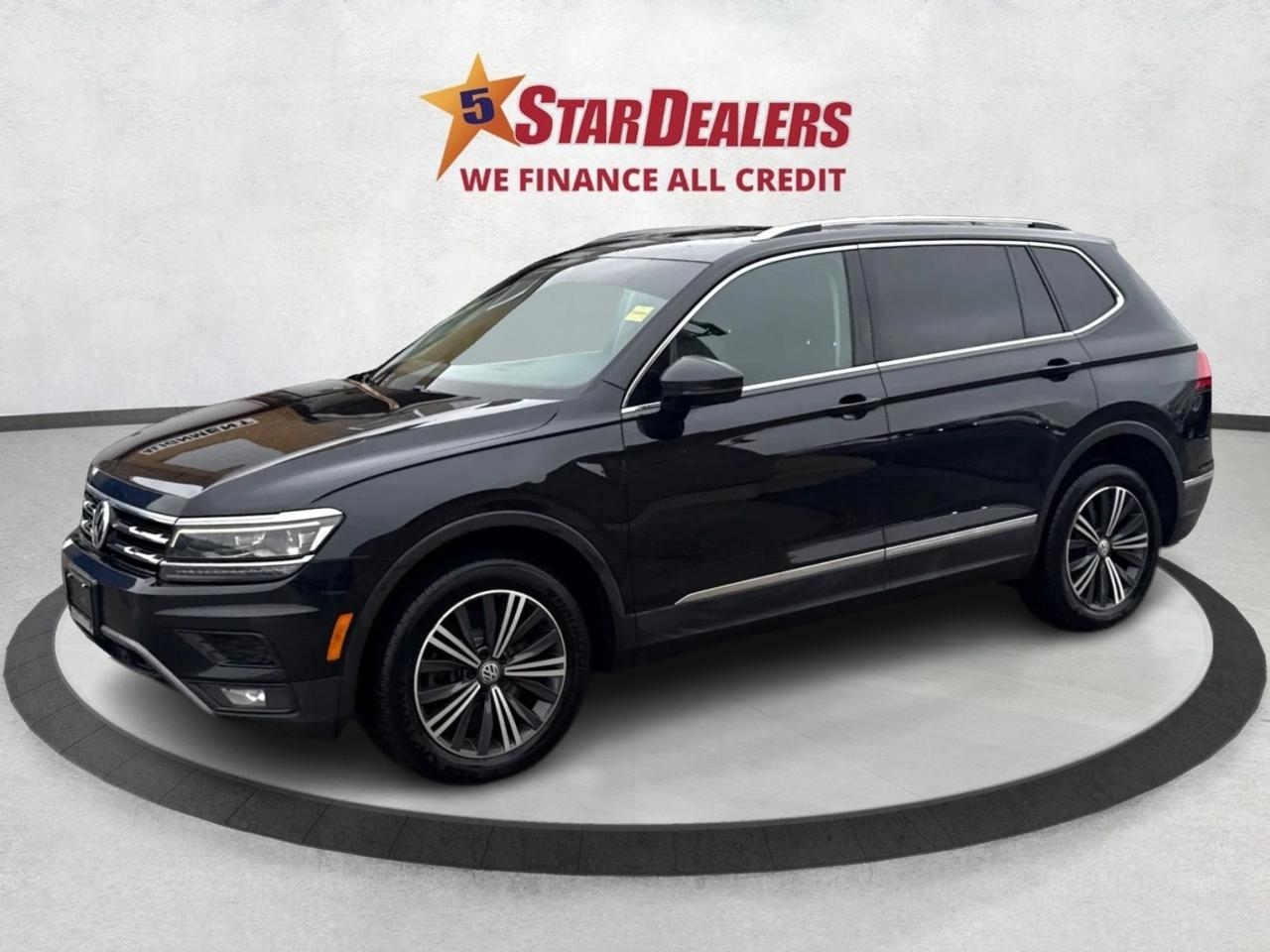 2018 Volkswagen Tiguan 7 PASS SUNROOF  NAV LEATHER WE FINANCE ALL CREDIT! Photo