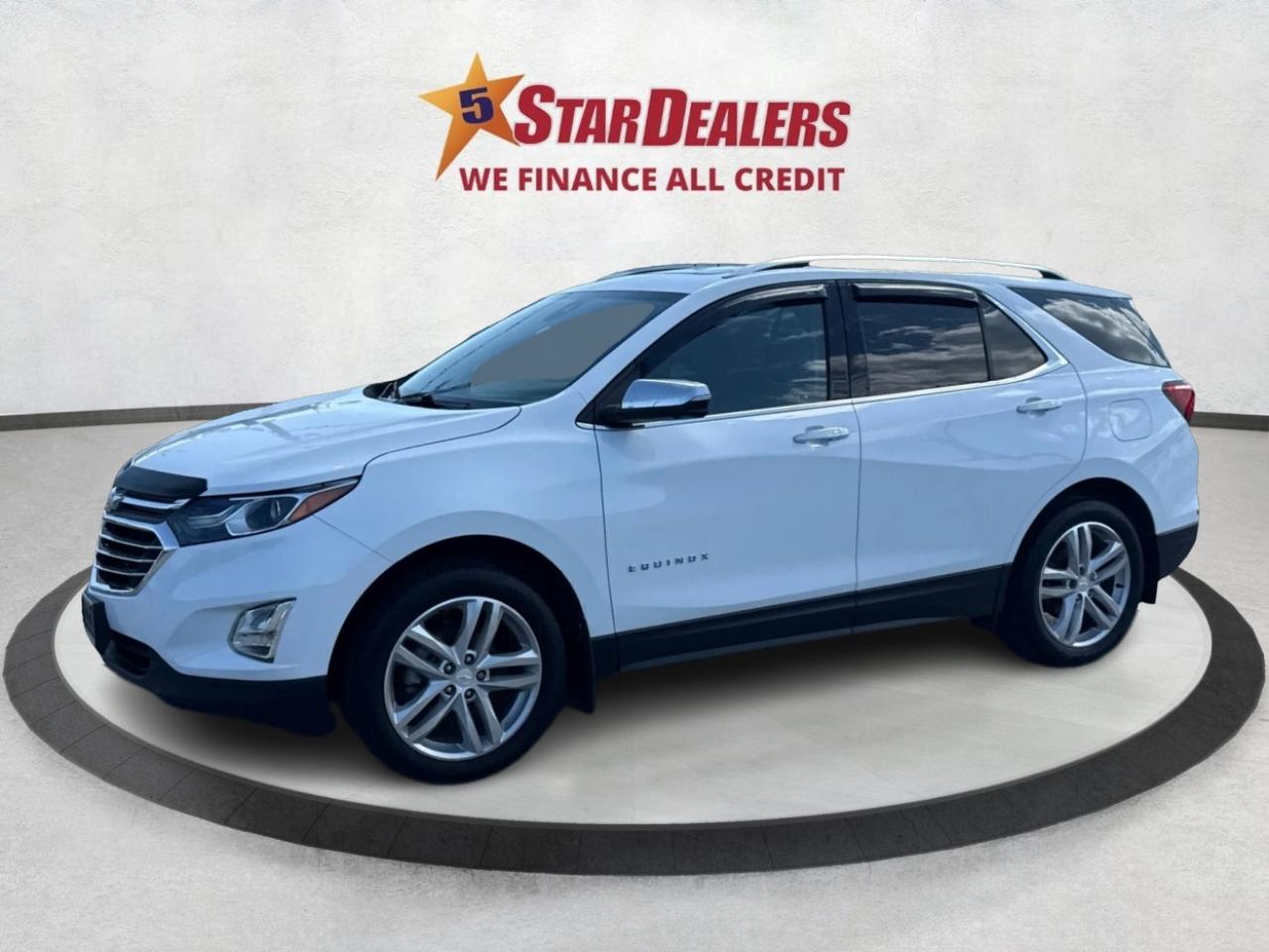 2019 Chevrolet Equinox Premier NAV PANO ROOF LEATHER WE FINANCE ALL CREDT Photo2