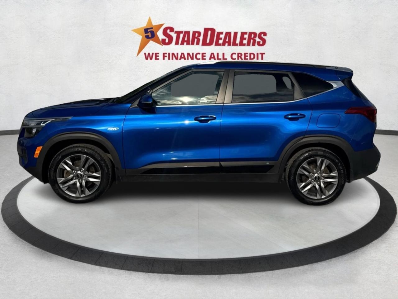 2021 Kia Seltos LEATHER SUNROOF HEATED SEATS WE FINANCE ALL CREDIT Photo