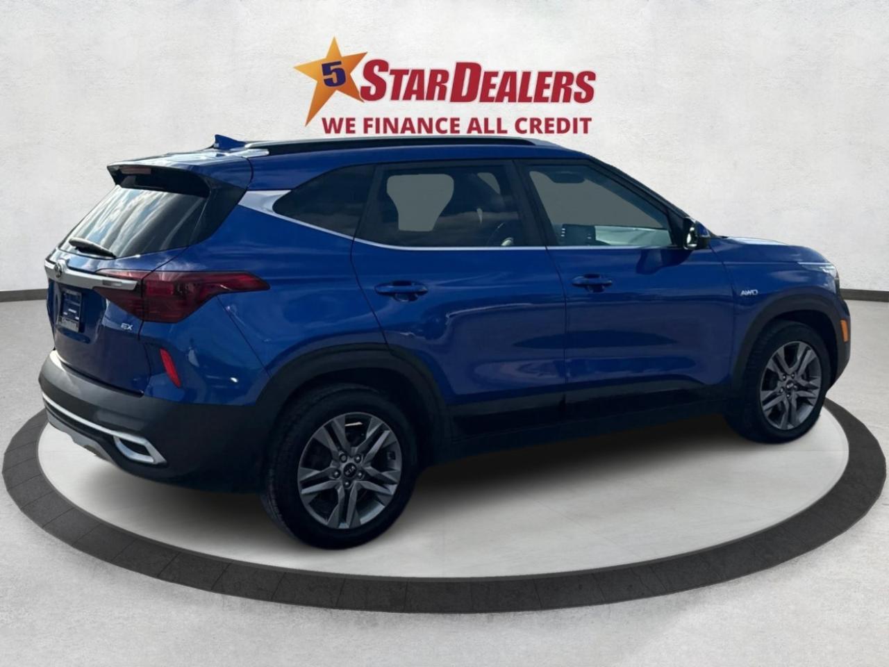 2021 Kia Seltos LEATHER SUNROOF HEATED SEATS WE FINANCE ALL CREDIT Photo