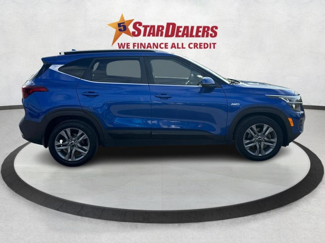 2021 Kia Seltos LEATHER SUNROOF HEATED SEATS WE FINANCE ALL CREDIT Photo