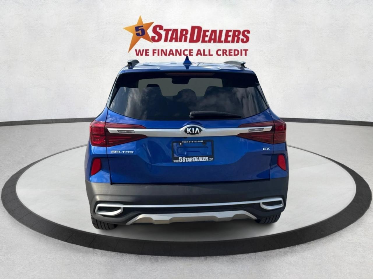 2021 Kia Seltos LEATHER SUNROOF HEATED SEATS WE FINANCE ALL CREDIT Photo