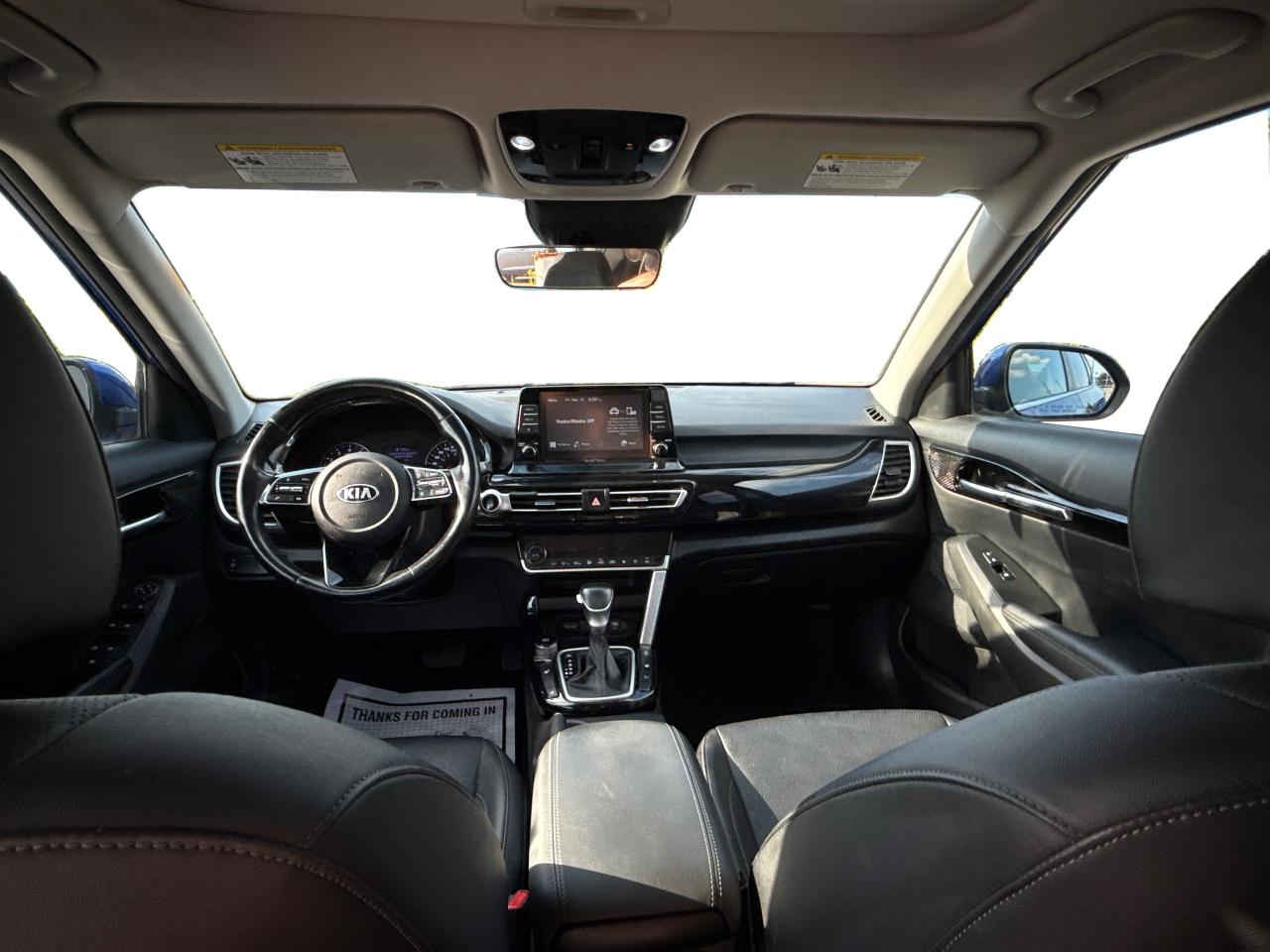 2021 Kia Seltos LEATHER SUNROOF HEATED SEATS WE FINANCE ALL CREDIT Photo