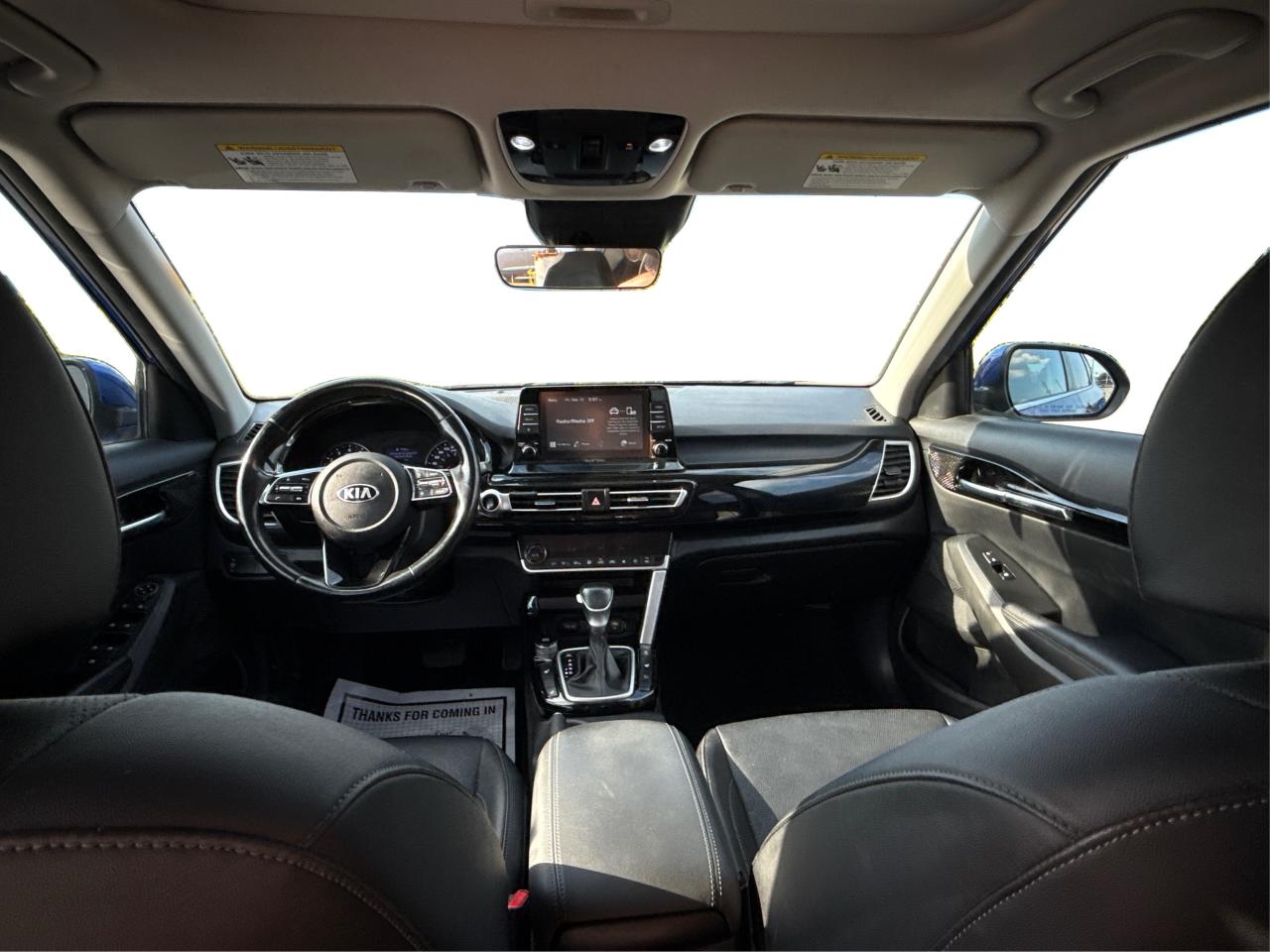 2021 Kia Seltos LEATHER SUNROOF HEATED SEATS WE FINANCE ALL CREDIT Photo