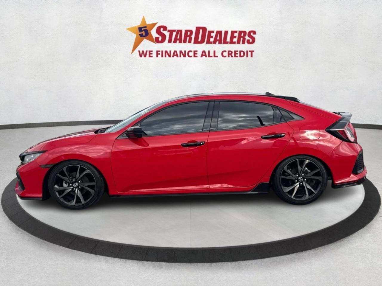 2018 Honda Civic Hatchback SUNROOF HEATED SEATS LOADED WE FINANCE ALL CREDIT! Photo