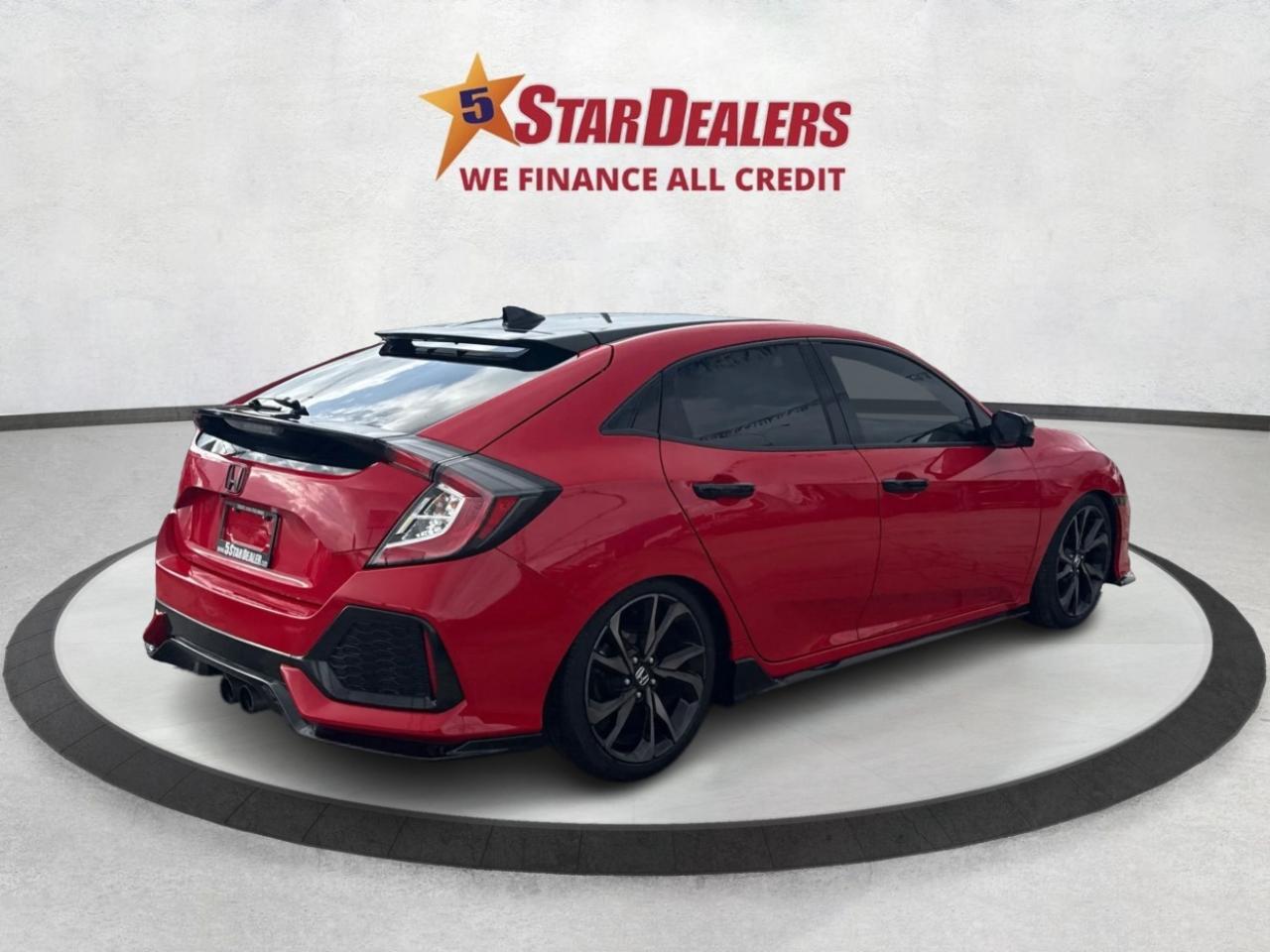 2018 Honda Civic Hatchback SUNROOF HEATED SEATS LOADED WE FINANCE ALL CREDIT! Photo