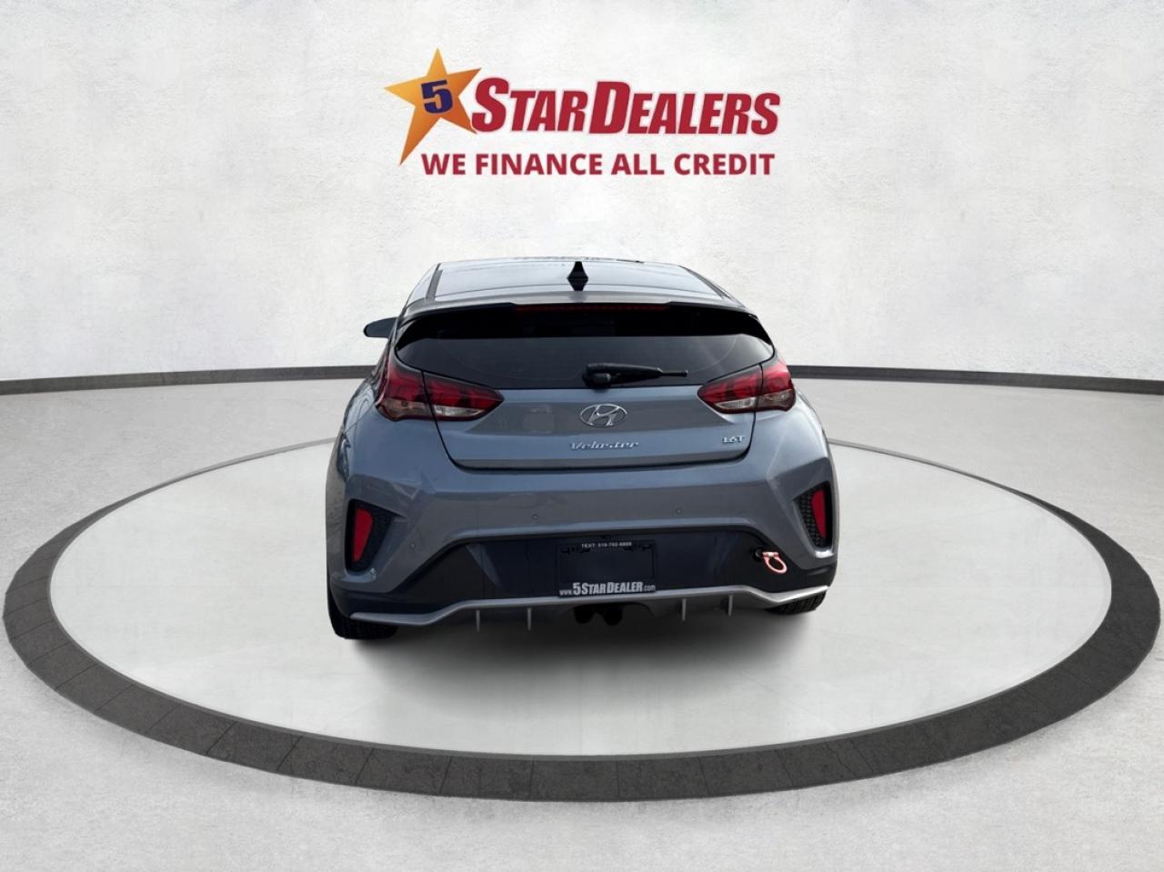 2019 Hyundai Veloster Turbo Tech LEATHER PANOROOF WE FINANCE ALL CREDIT! Photo