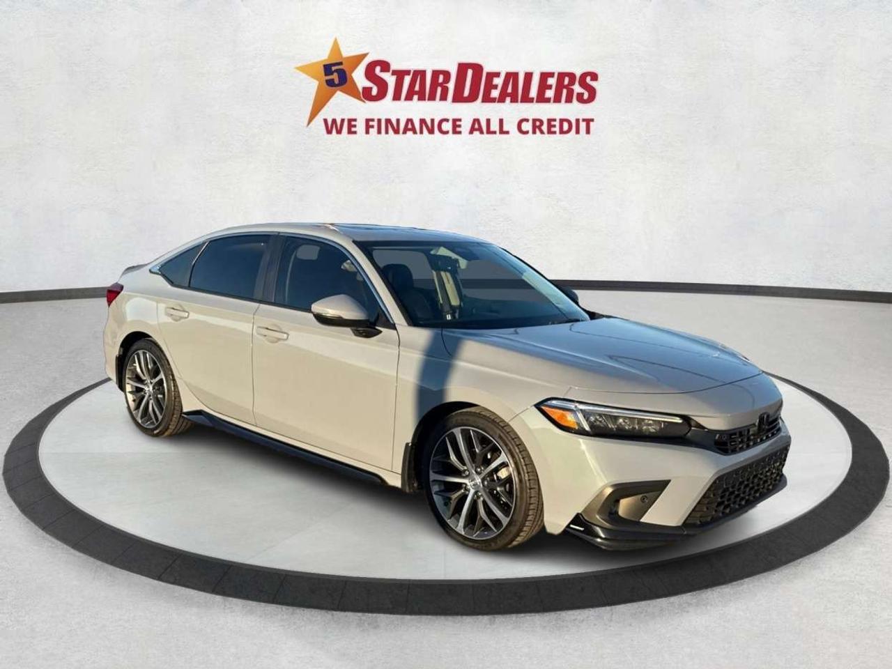 2022 Honda Civic NAV LEATHER SUNROOF LOADED! WE FINANCE ALL CREDIT Photo0