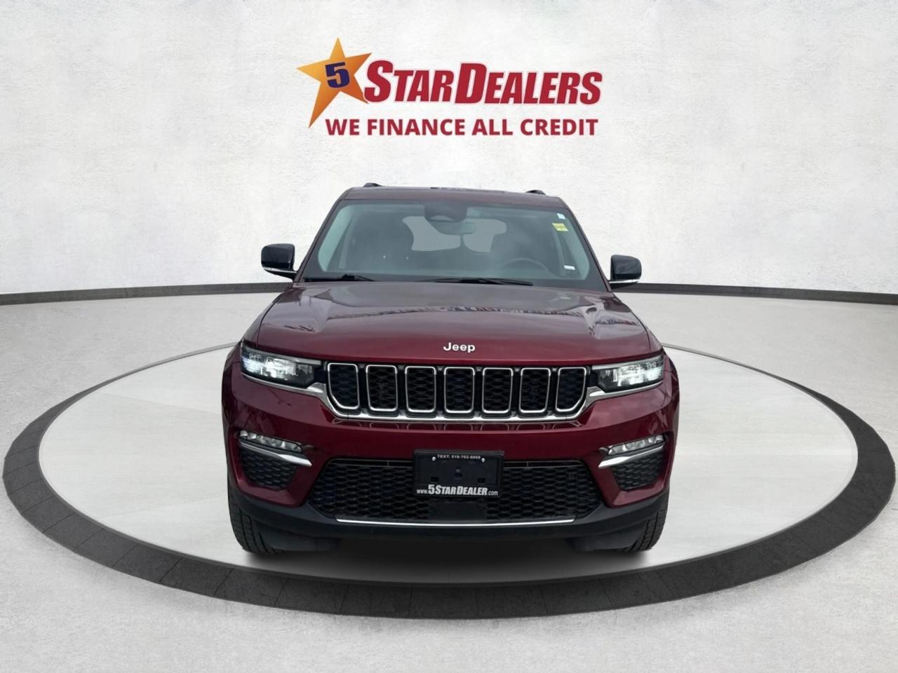2023 Jeep Grand Cherokee NAV LEATHER H-SEATS LOADED! WE FINANCE ALL CREDIT! Photo