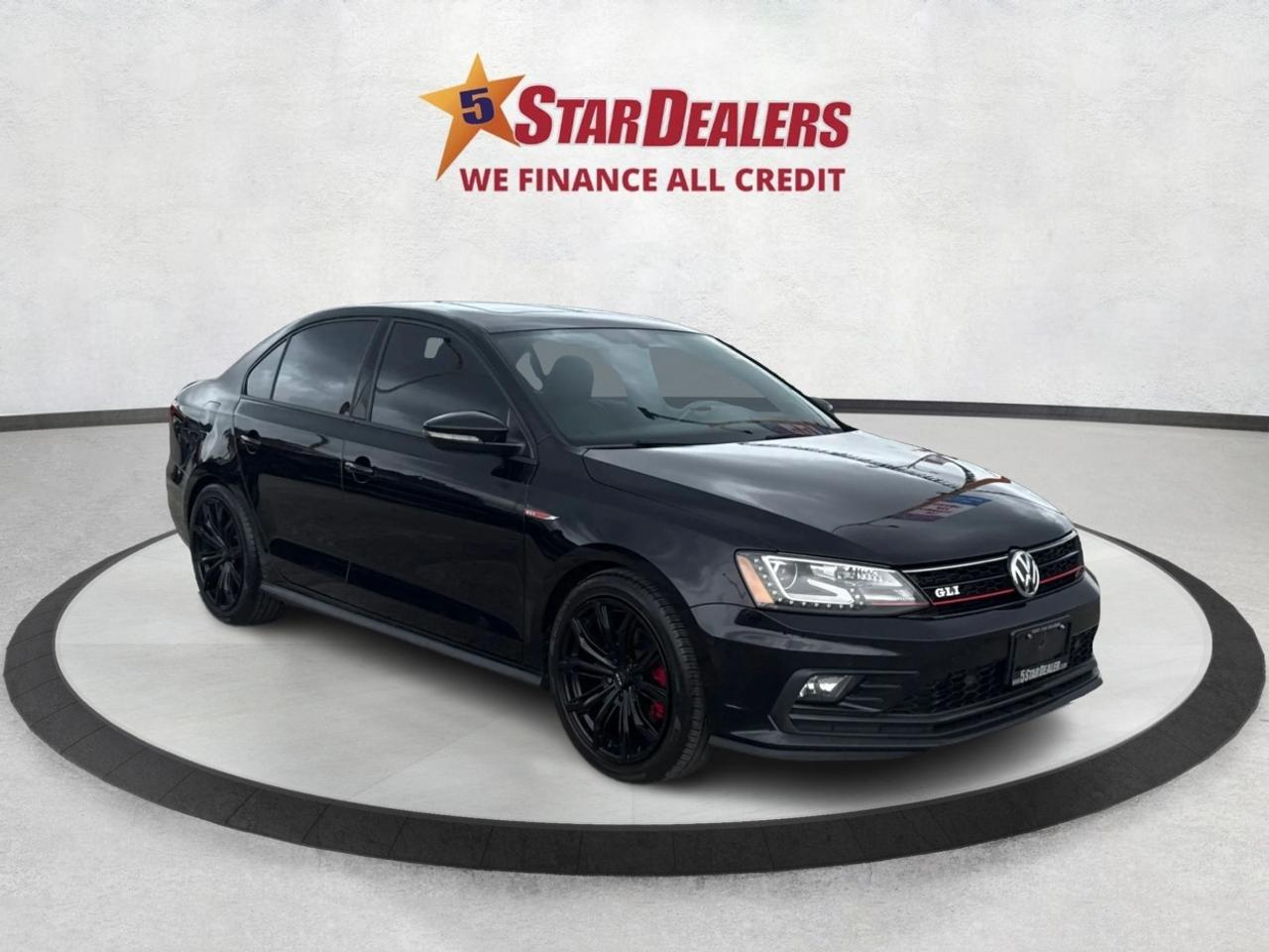 2017 Volkswagen Jetta Sedan NAV LEATHER SUNROOF LOADED! WE FINANCE ALL CREDIT Photo0