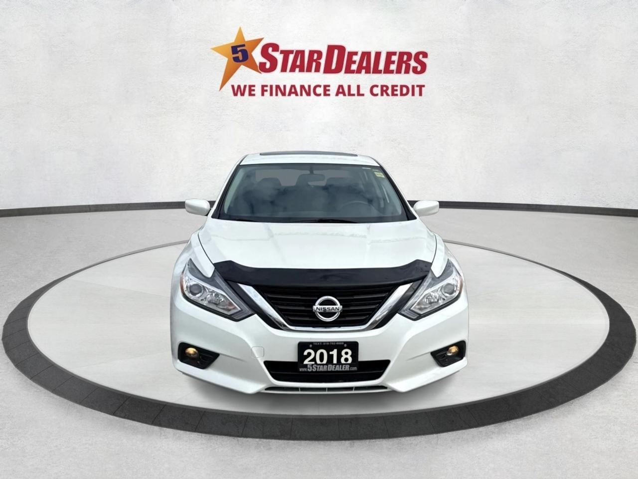 2018 Nissan Altima HEATED SEATS REAR CAM CLEAN WE FINANCE ALL CREDIT! Photo