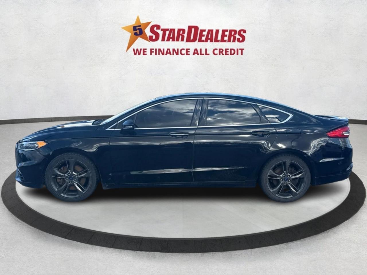 2017 Ford Fusion AWD SPORT NAV LEATHER ROOF WE FINANCE ALL CREDIT Photo3