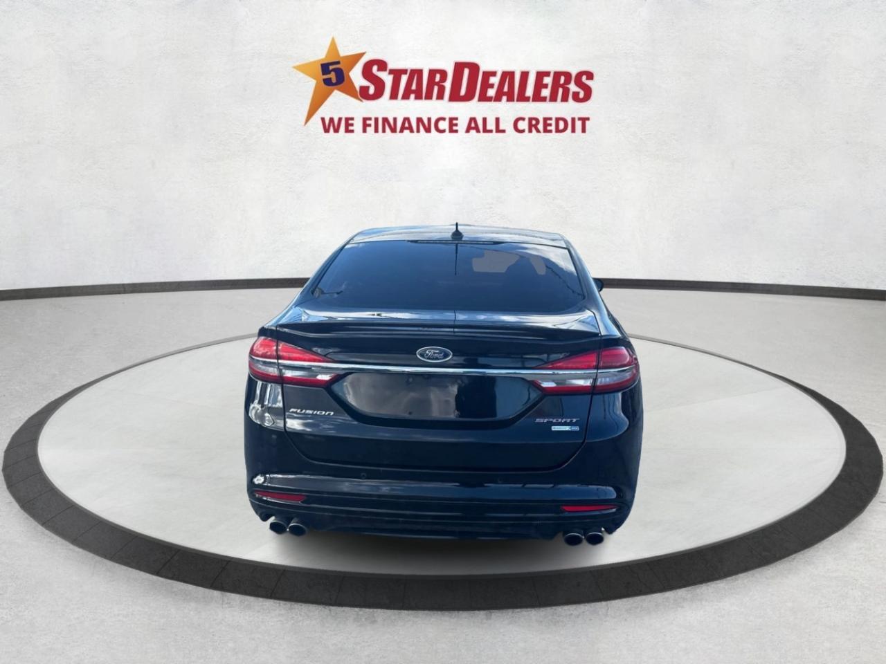 2017 Ford Fusion AWD SPORT NAV LEATHER ROOF WE FINANCE ALL CREDIT Photo