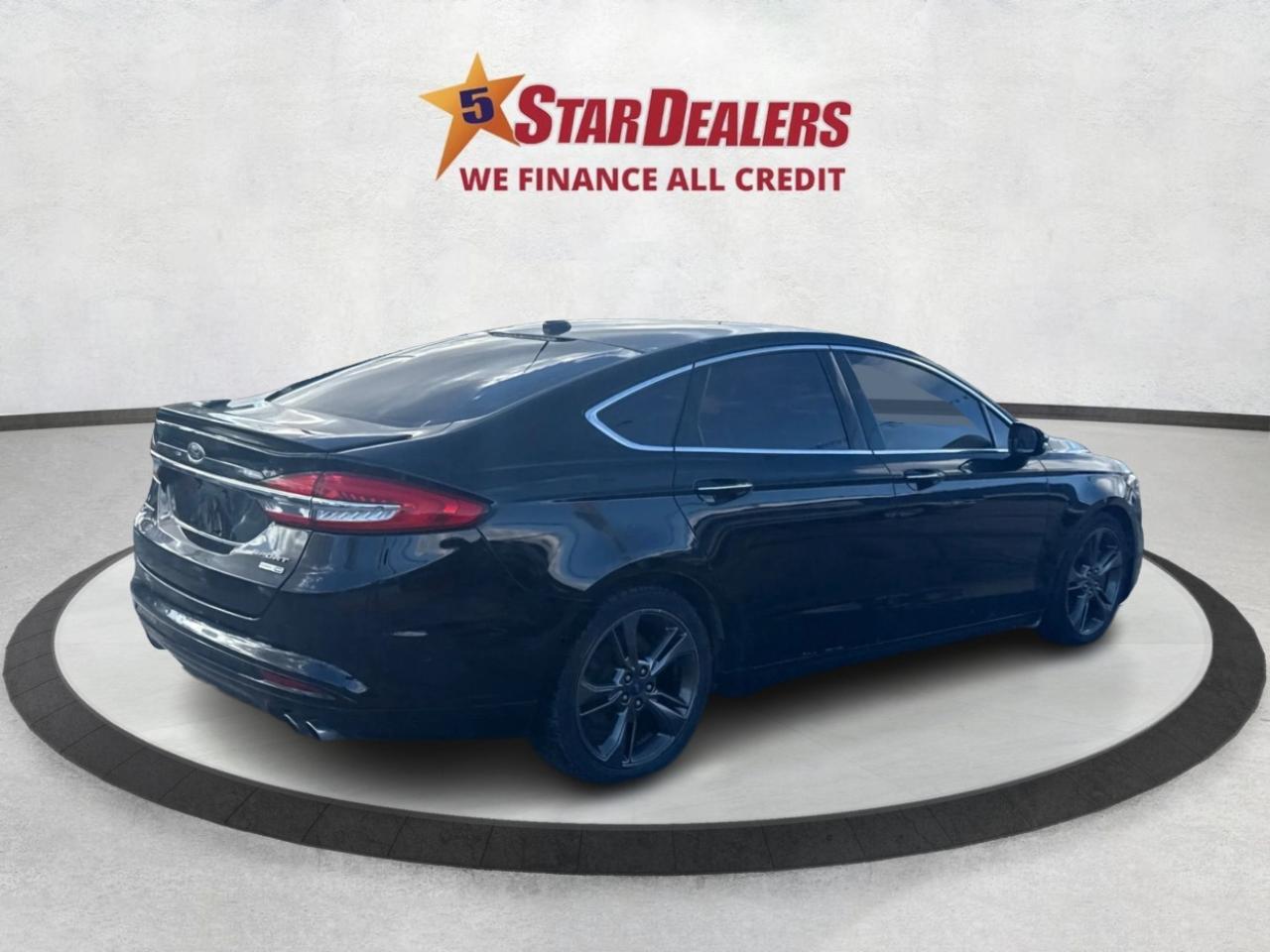 2017 Ford Fusion AWD SPORT NAV LEATHER ROOF WE FINANCE ALL CREDIT Photo