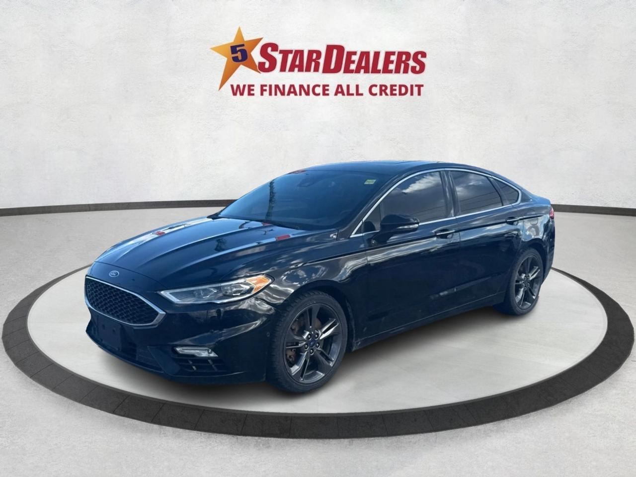 2017 Ford Fusion AWD SPORT NAV LEATHER ROOF WE FINANCE ALL CREDIT Photo2
