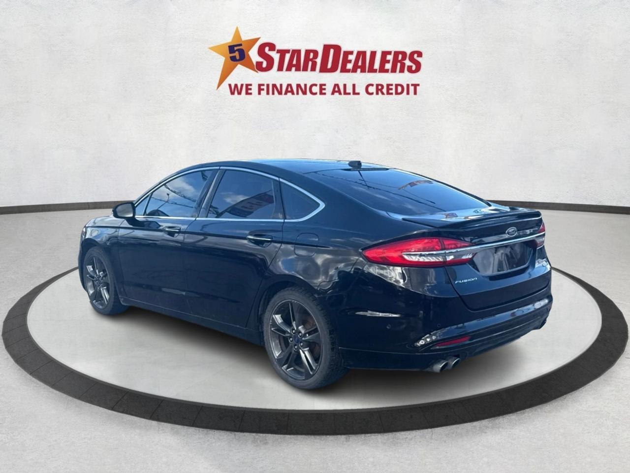 2017 Ford Fusion AWD SPORT NAV LEATHER ROOF WE FINANCE ALL CREDIT Photo4