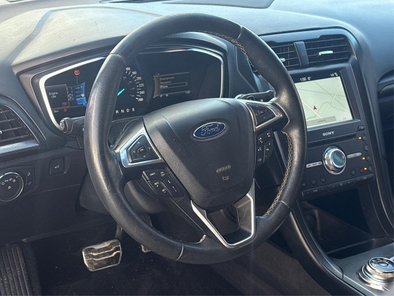2017 Ford Fusion AWD SPORT NAV LEATHER ROOF WE FINANCE ALL CREDIT Photo