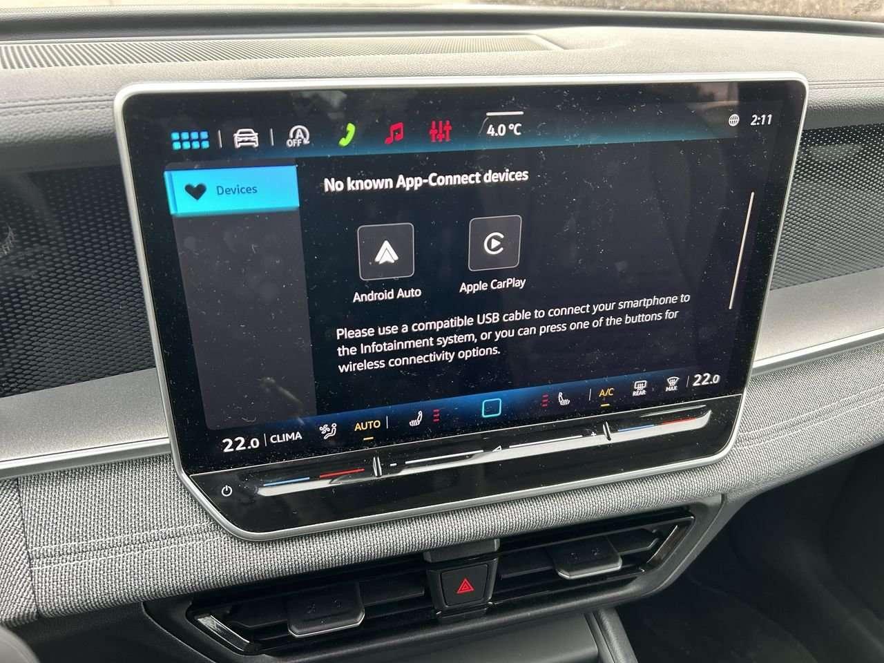 2026 Volkswagen Tiguan Trendline 4MOTION 17 Dublin alloy wheels  Volkswagen Digital Cockpit  Heated front seats   App-Connect Smartphones Photo