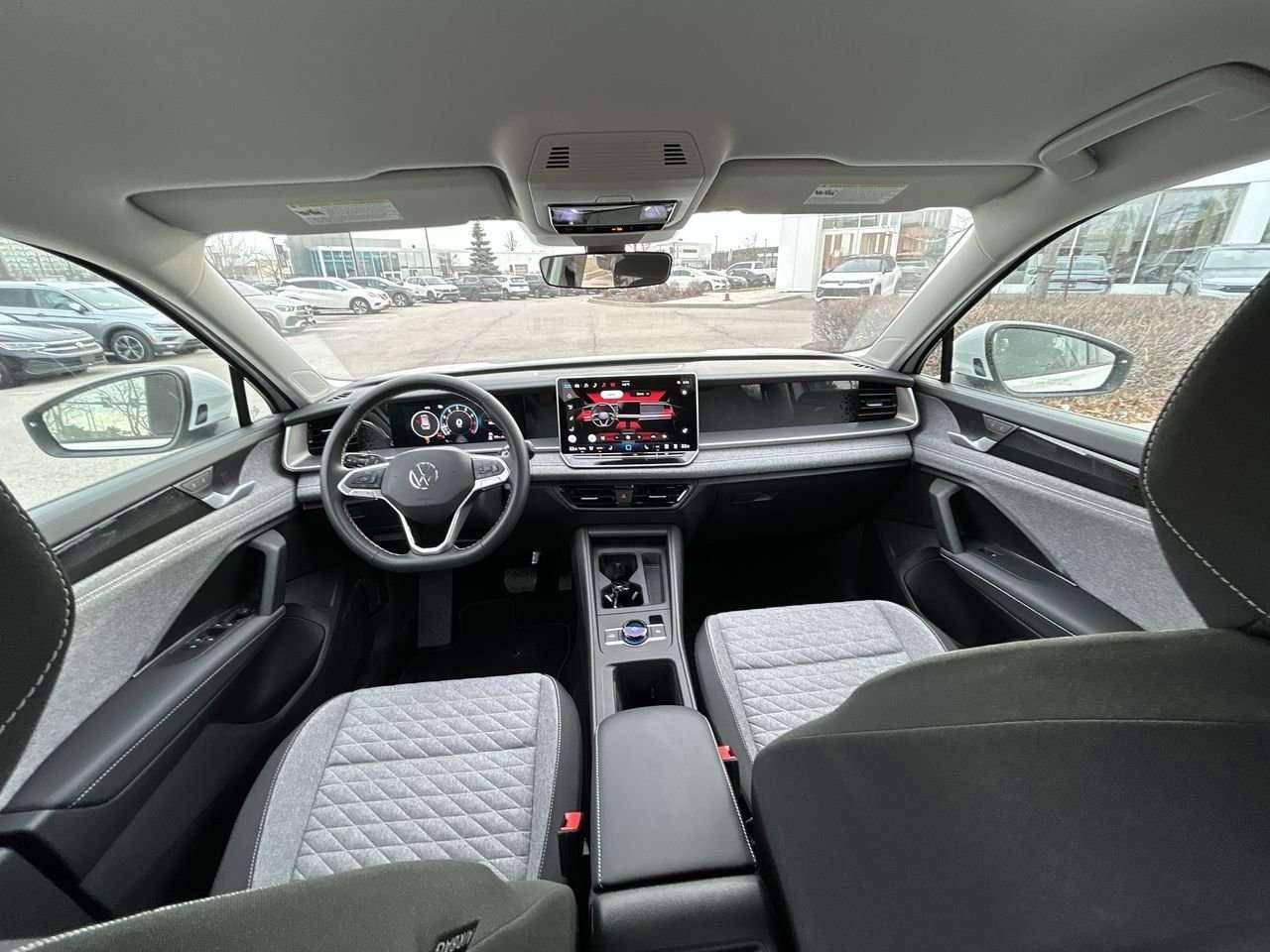2026 Volkswagen Tiguan Trendline 4MOTION 17 Dublin alloy wheels  Volkswagen Digital Cockpit  Heated front seats   App-Connect Smartphones Photo