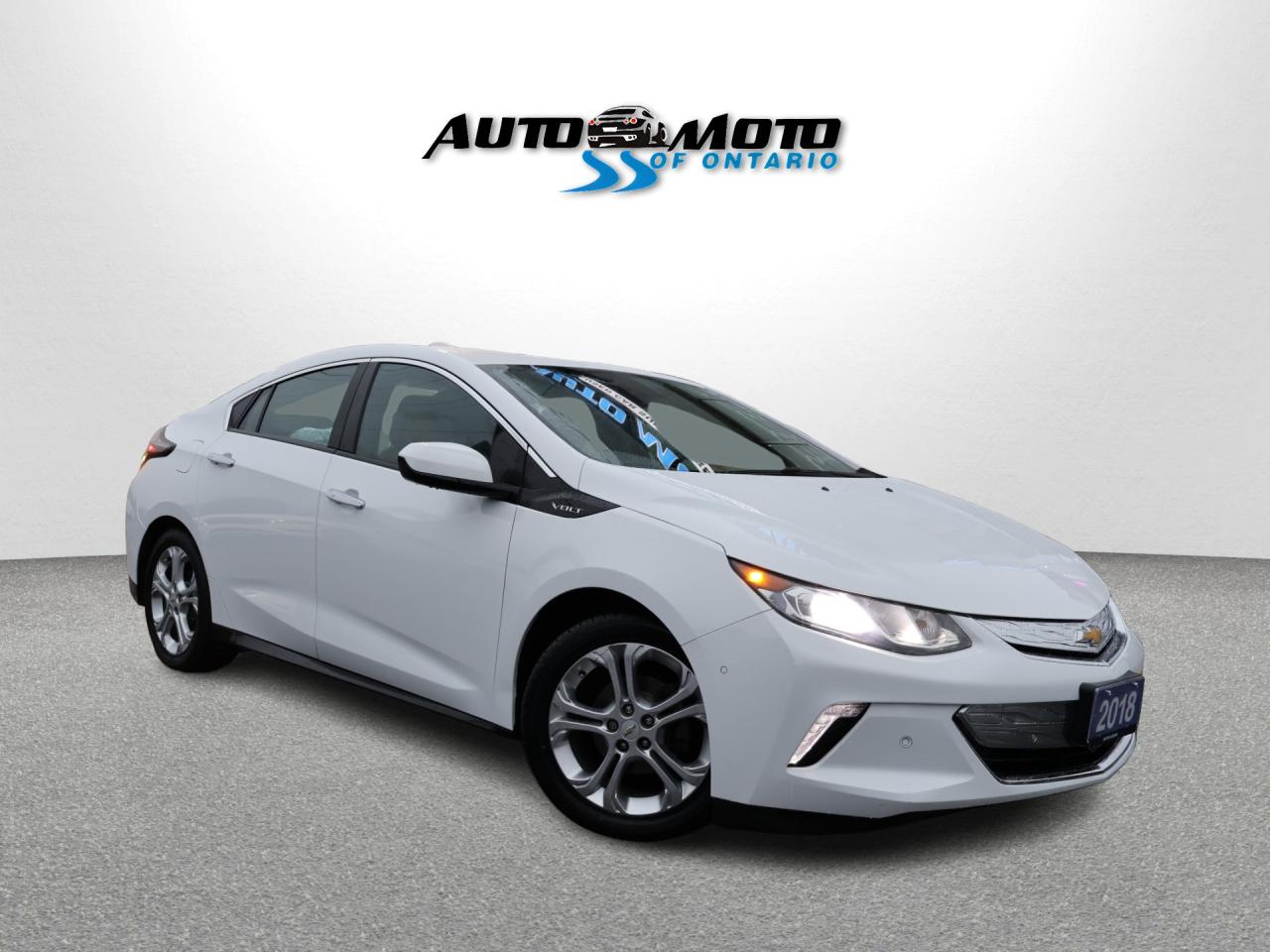 Used 2018 Chevrolet Volt LTZ CERTIFIED *1 OWNER*ACCIDENT FREE* CAMERA NAV BLUETOOTH LEATHER HEATED SEATS CRUISE ALLOYS for sale in Burlington, ON