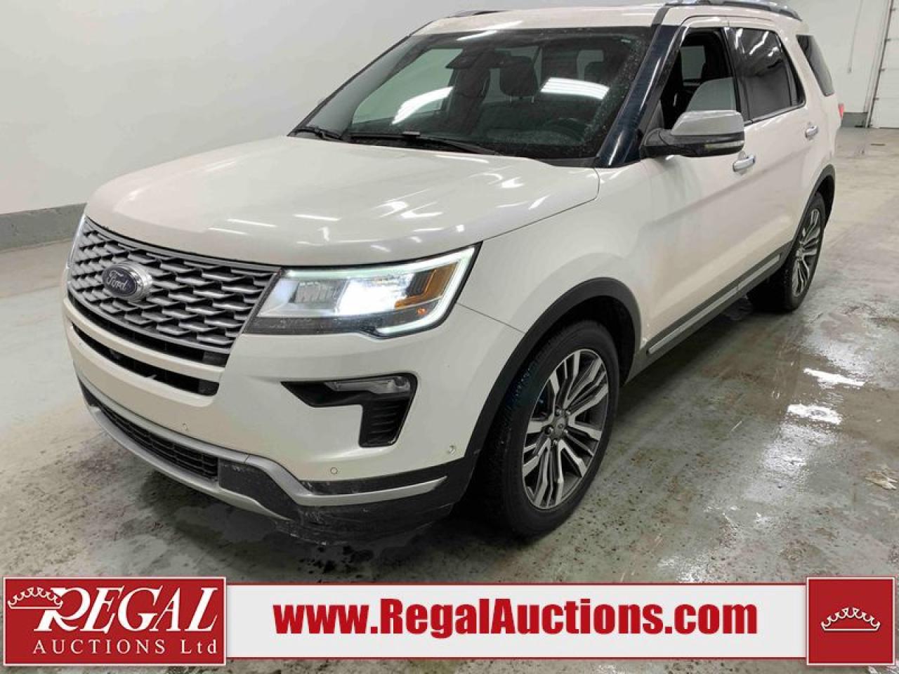 Used 2018 Ford Explorer Platinum for sale in Calgary, AB