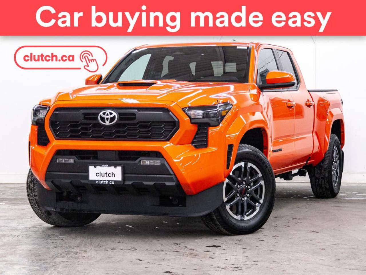 Used 2024 Toyota Tacoma 4x4 Double Cab 8A  w/ Apple CarPlay & Android Auto, Heated Front Seats, Rearview Camera for sale in Toronto, ON