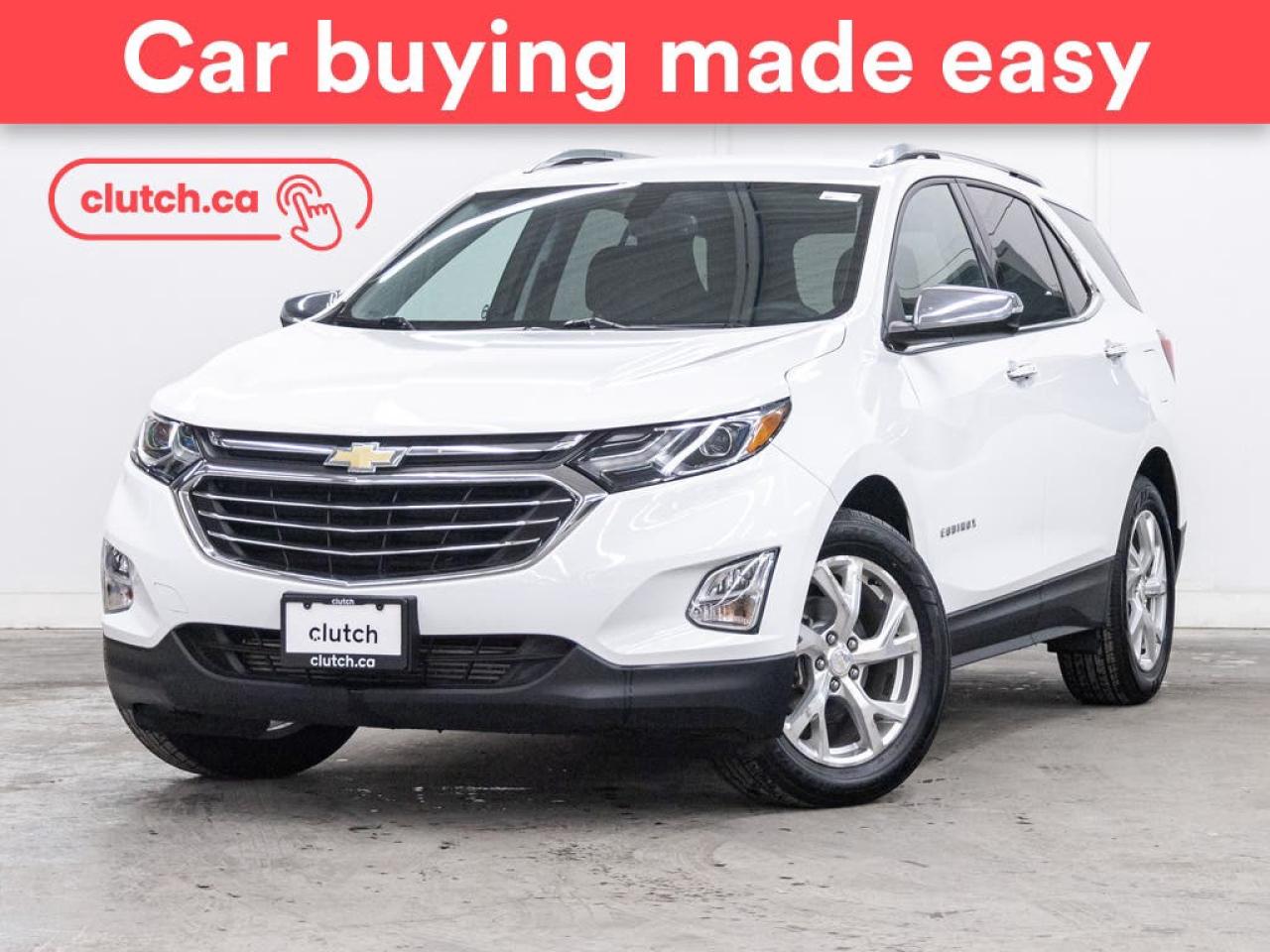 Used 2018 Chevrolet Equinox Premier w/Apple CarPlay & Android Auto, Heated Front Seats, Backup Cam for sale in Toronto, ON
