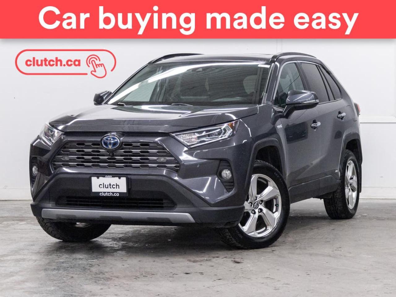 Used 2019 Toyota RAV4 Hybrid Limited AWD w/ Heated Front Seats, Rearview Cam, Nav for sale in Toronto, ON
