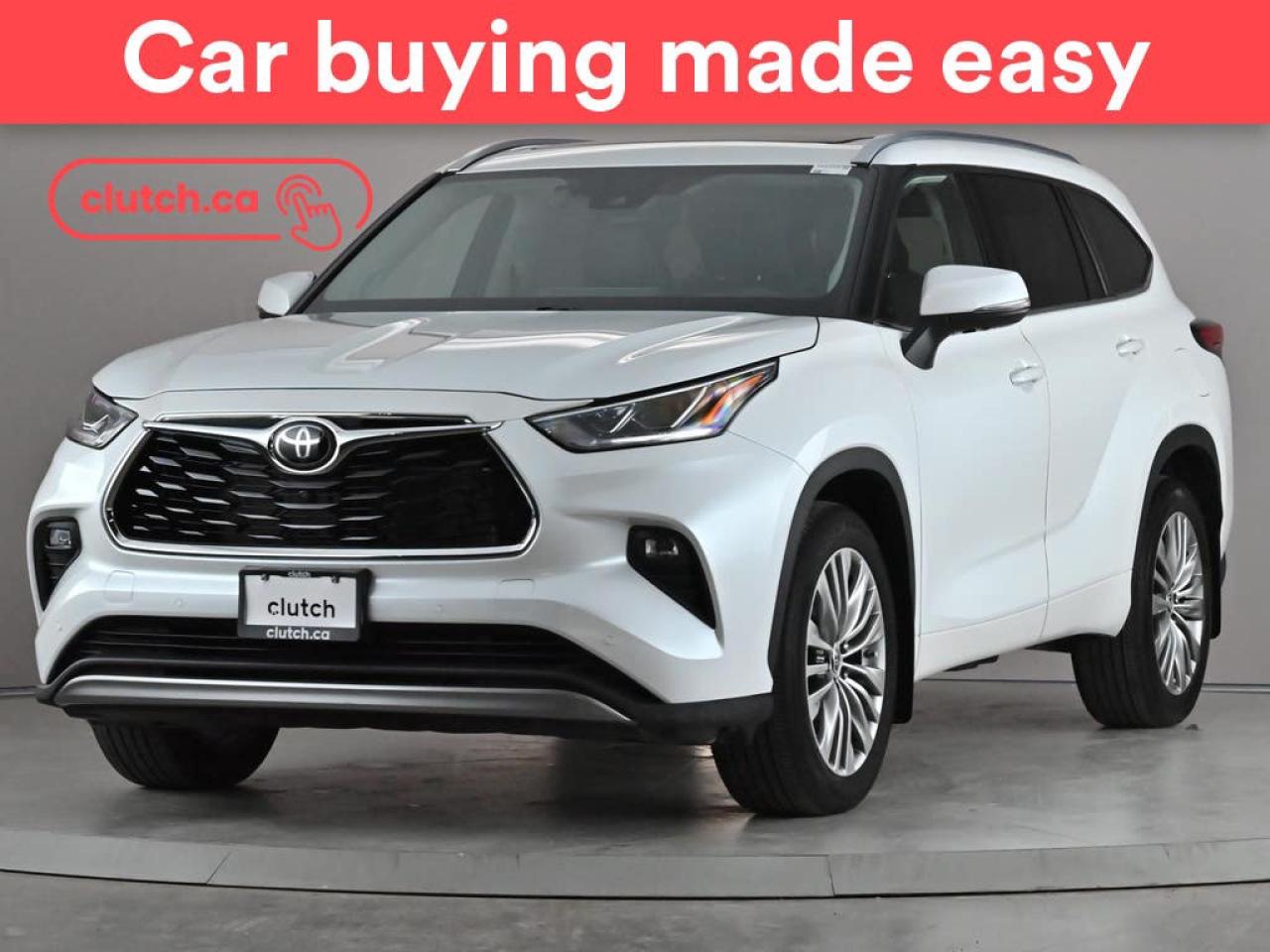 Used 2022 Toyota Highlander Platinum AWD w/ Apple CarPlay, Heated Front Seats, Rearview Cam for sale in Toronto, ON
