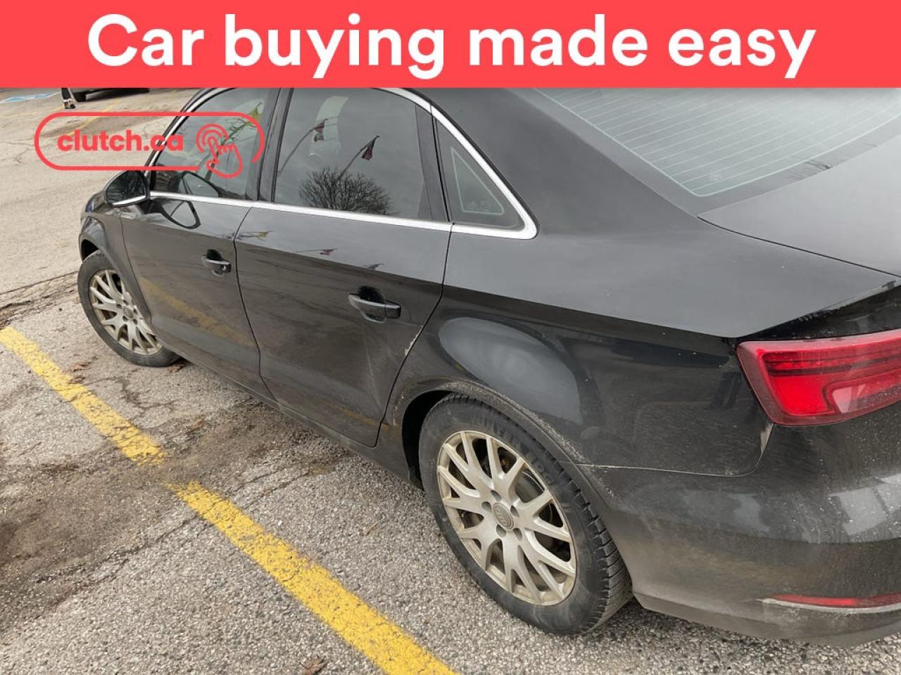 Used 2018 Audi A3 Komfort w/ Apple CarPlay, Heated Front Seats, Rearview Cam for sale in Toronto, ON