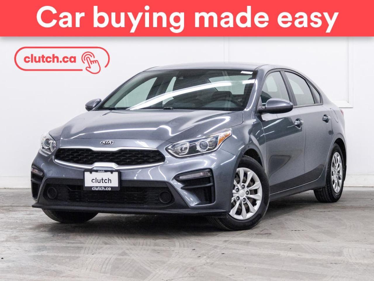 Used 2019 Kia Forte LX w/ Apple CarPlay & Android Auto, Heated Front Seats, Rearview Camera for sale in Toronto, ON