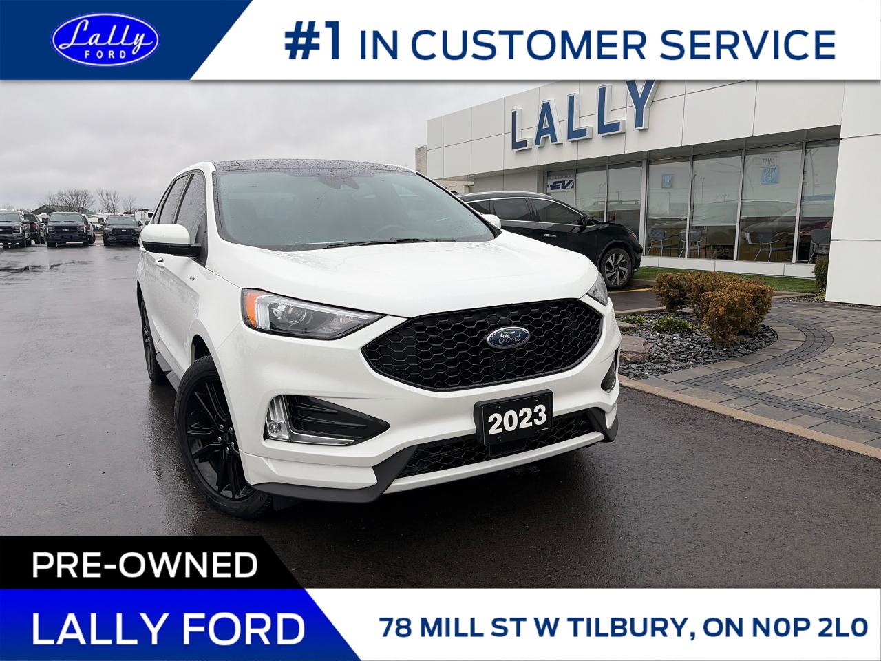Used 2023 Ford Edge ST Line Moonroof, Nav, Trailer Tow!! for sale in Tilbury, ON