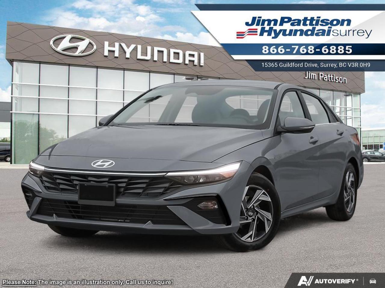New 2026 Hyundai Elantra Luxury IVT w/Two-Tone Interior for sale in Surrey, BC