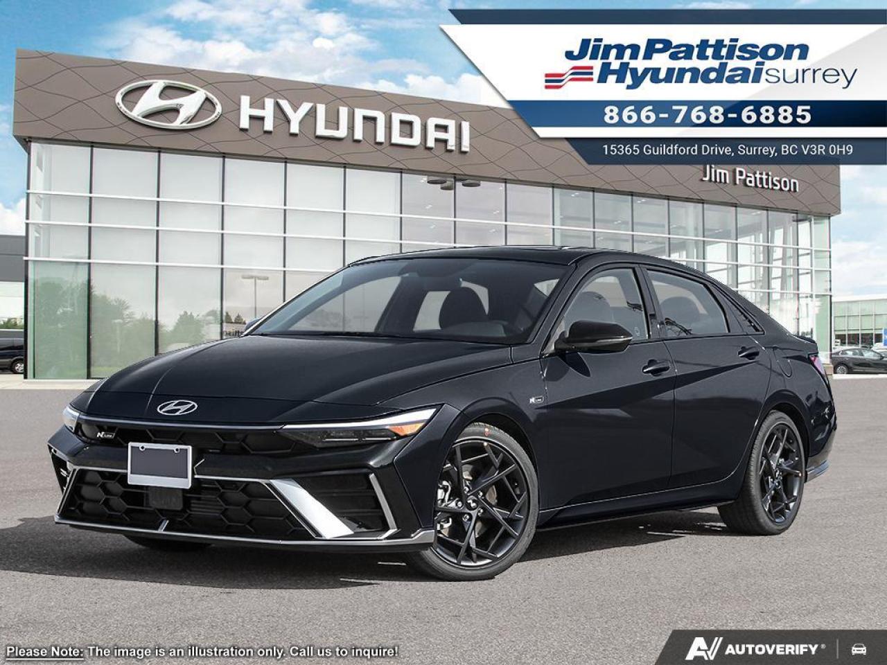 New 2026 Hyundai Elantra N Line Ultimate DCT for sale in Surrey, BC