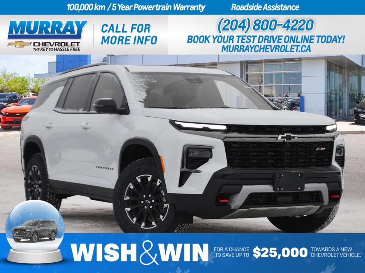 New 2026 Chevrolet Traverse Z71 for sale in Winnipeg, MB