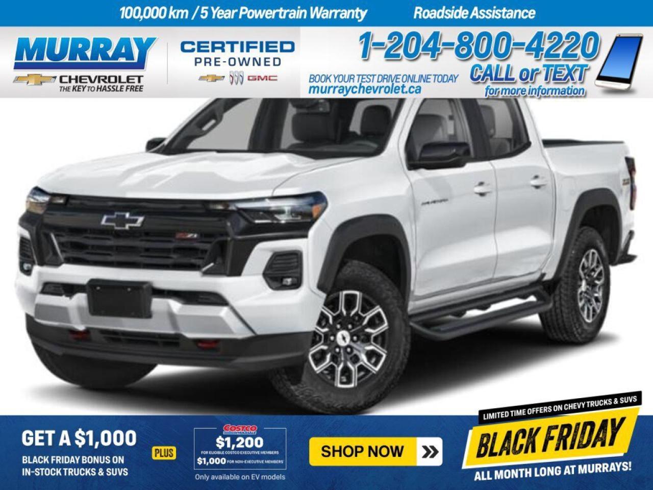 New 2026 Chevrolet Colorado 4WD Z71 for sale in Winnipeg, MB