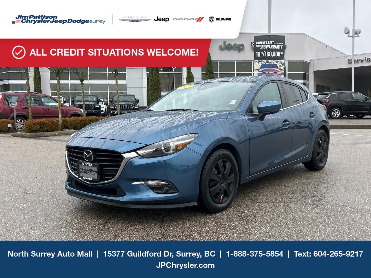 Used 2017 Mazda MAZDA3 GT, LEATHER, SUNROOF, 2 SETS OF RIMS AND TIRES for sale in Surrey, BC