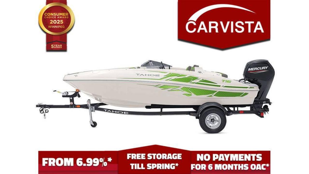 Used 2022 TAHOE T16 75HP - INC TRAILER for sale in Winnipeg, MB