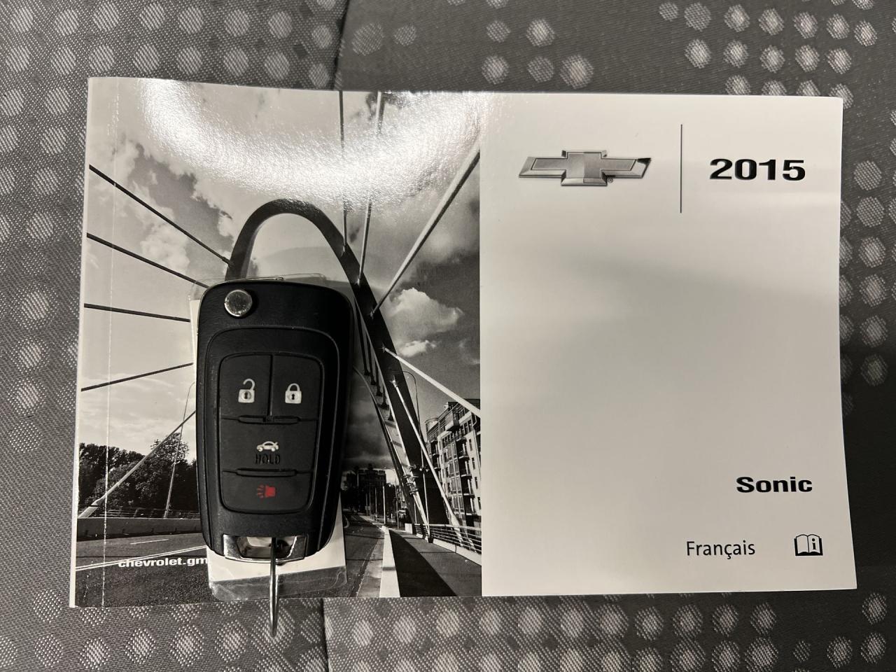 2015 Chevrolet Sonic AUTOMATIC | ONLY 92,000KMS | BLUETOOTH | CERTIFIED Photo