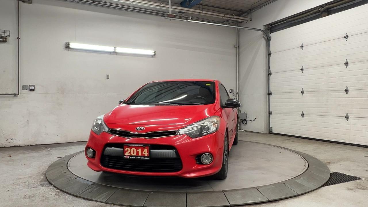 2014 Kia Forte Koup SX | LOW KMS! | HTD SEATS |REAR CAM | ALLOYS Photo3