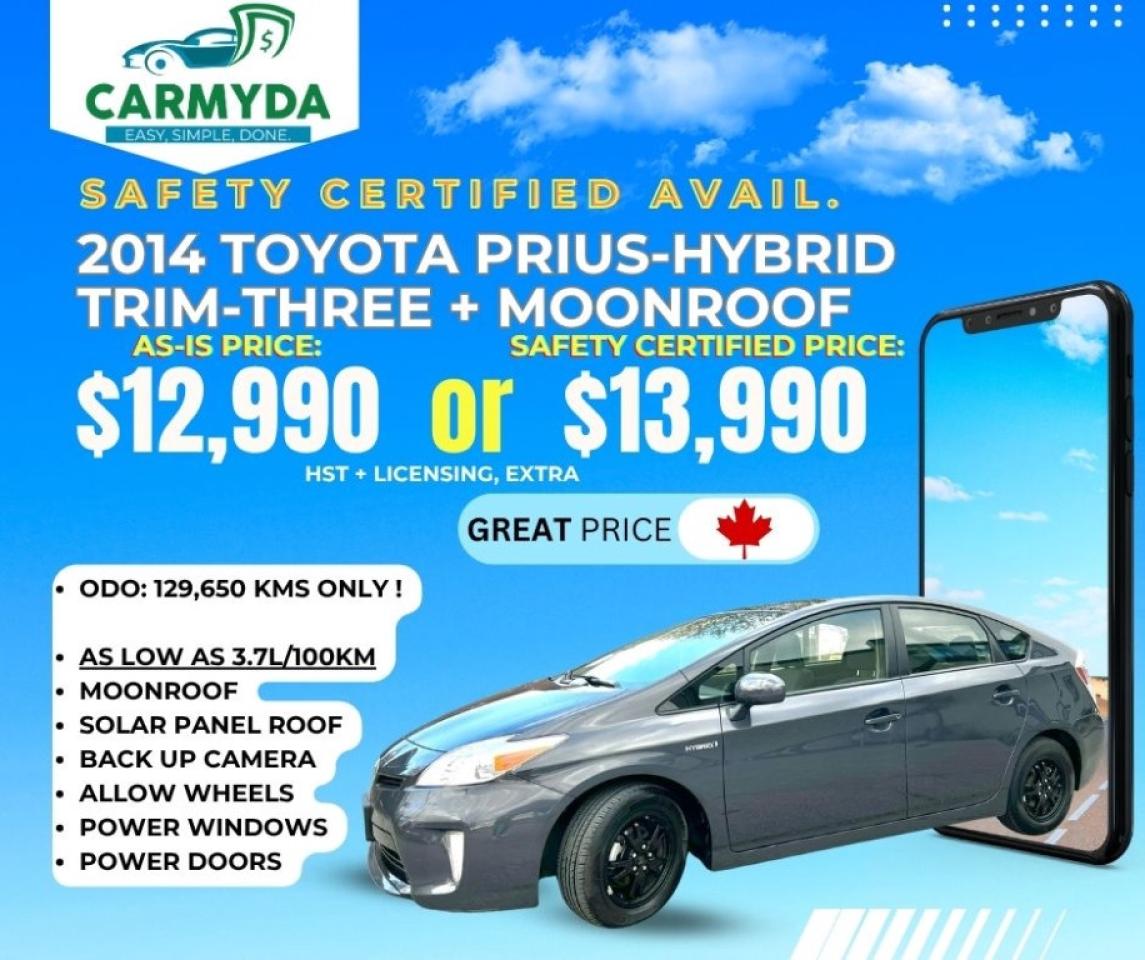 2014 Toyota Prius Three Photo0